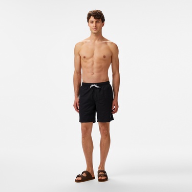  Nautica Regular Fit Erkek Siyah Deniz Şortu