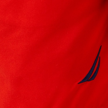  Nautica Regular Fit Erkek Kırmızı Deniz Şortu