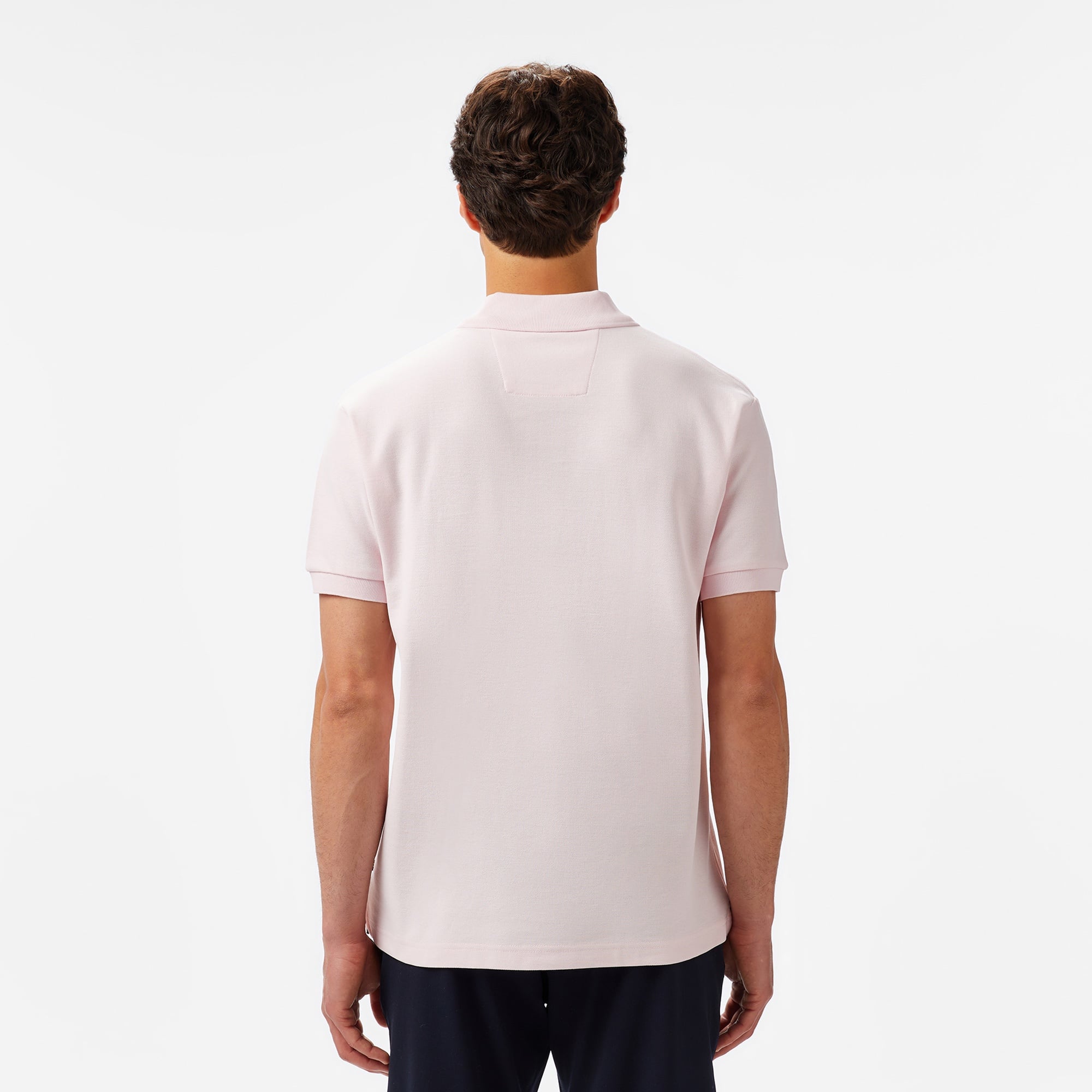 Nautica Erkek Pembe Classic Fit Polo Yaka T-Shirt