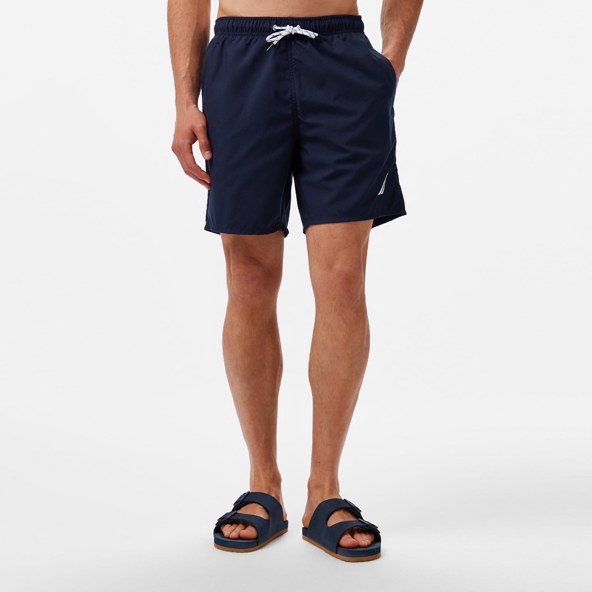 Nautica Erkek Lacivert Regular Fit Deniz Şortu