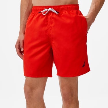  Nautica Regular Fit Erkek Kırmızı Deniz Şortu