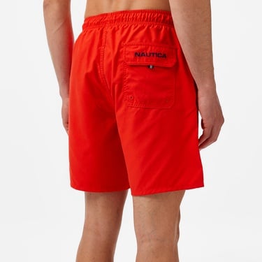  Nautica Regular Fit Erkek Kırmızı Deniz Şortu