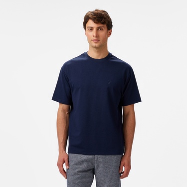  Nautica Erkek Lacivert Comfort Fit T-Shirt