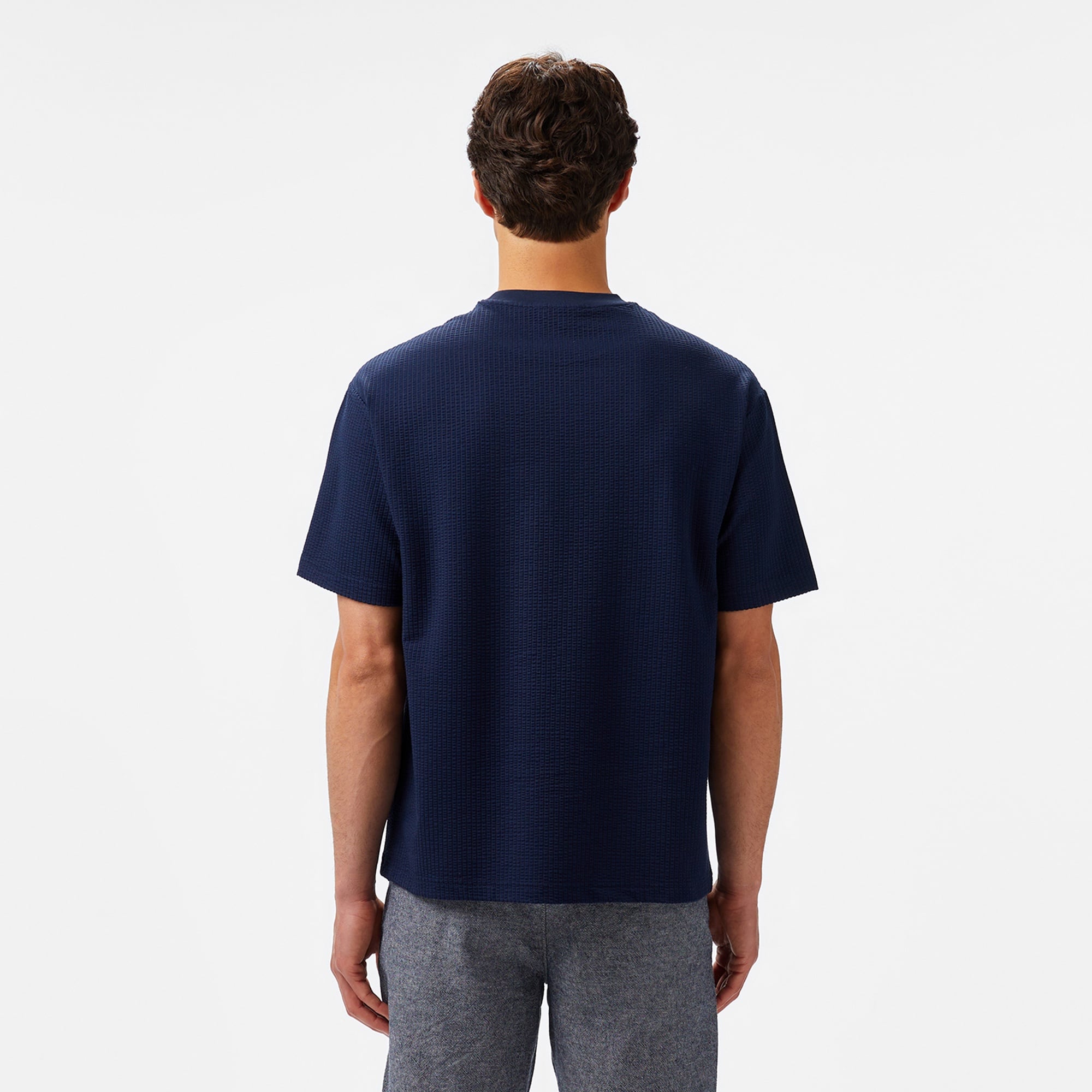 Nautica Erkek Lacivert Comfort Fit T-Shirt