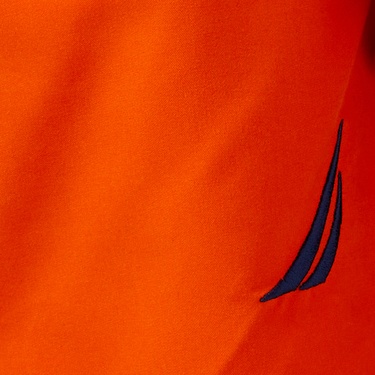  Nautica Regular Fit Erkek Turuncu Deniz Şortu