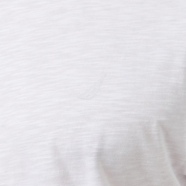  Nautica Erkek Beyaz Regular Fit T-Shirt
