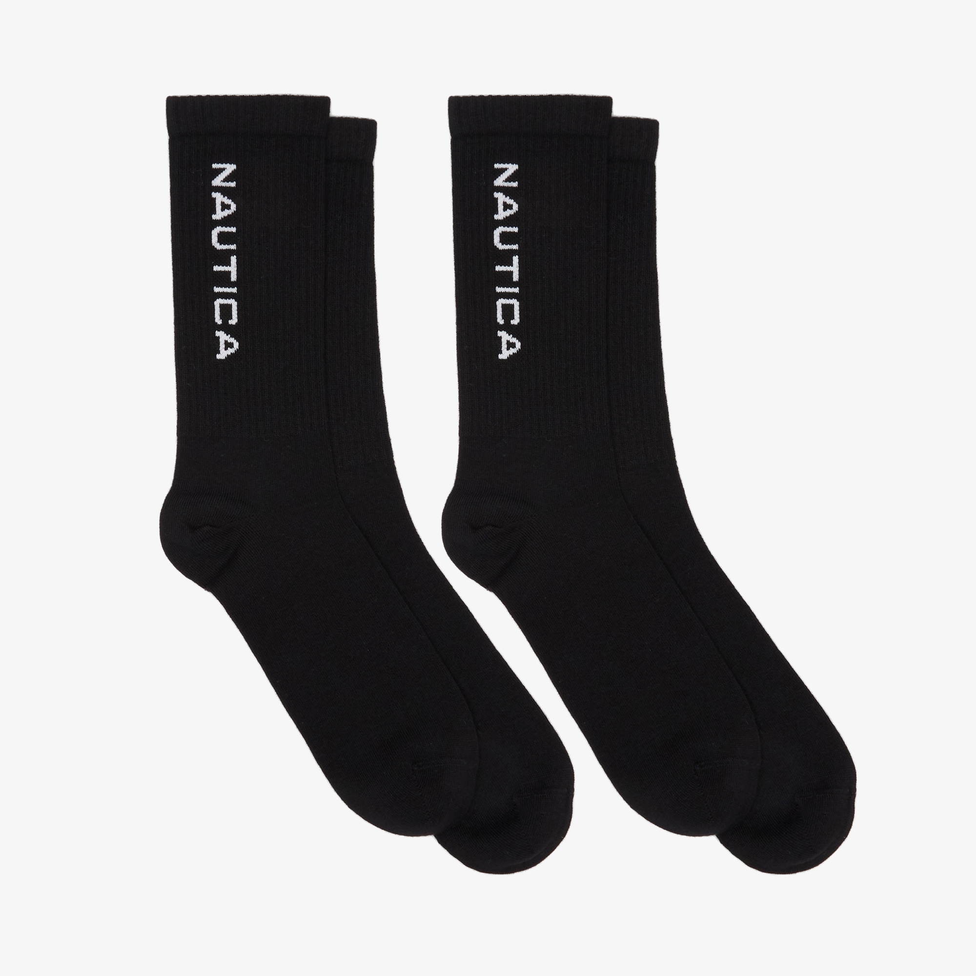 Nautica Unisex Siyah 2'li Çorap