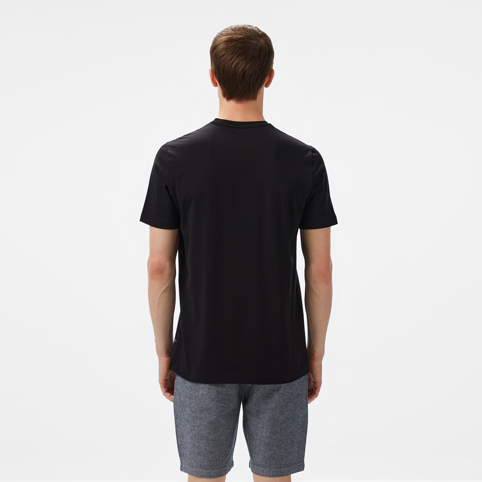 Nautica Erkek Siyah Regular Fit T-Shirt