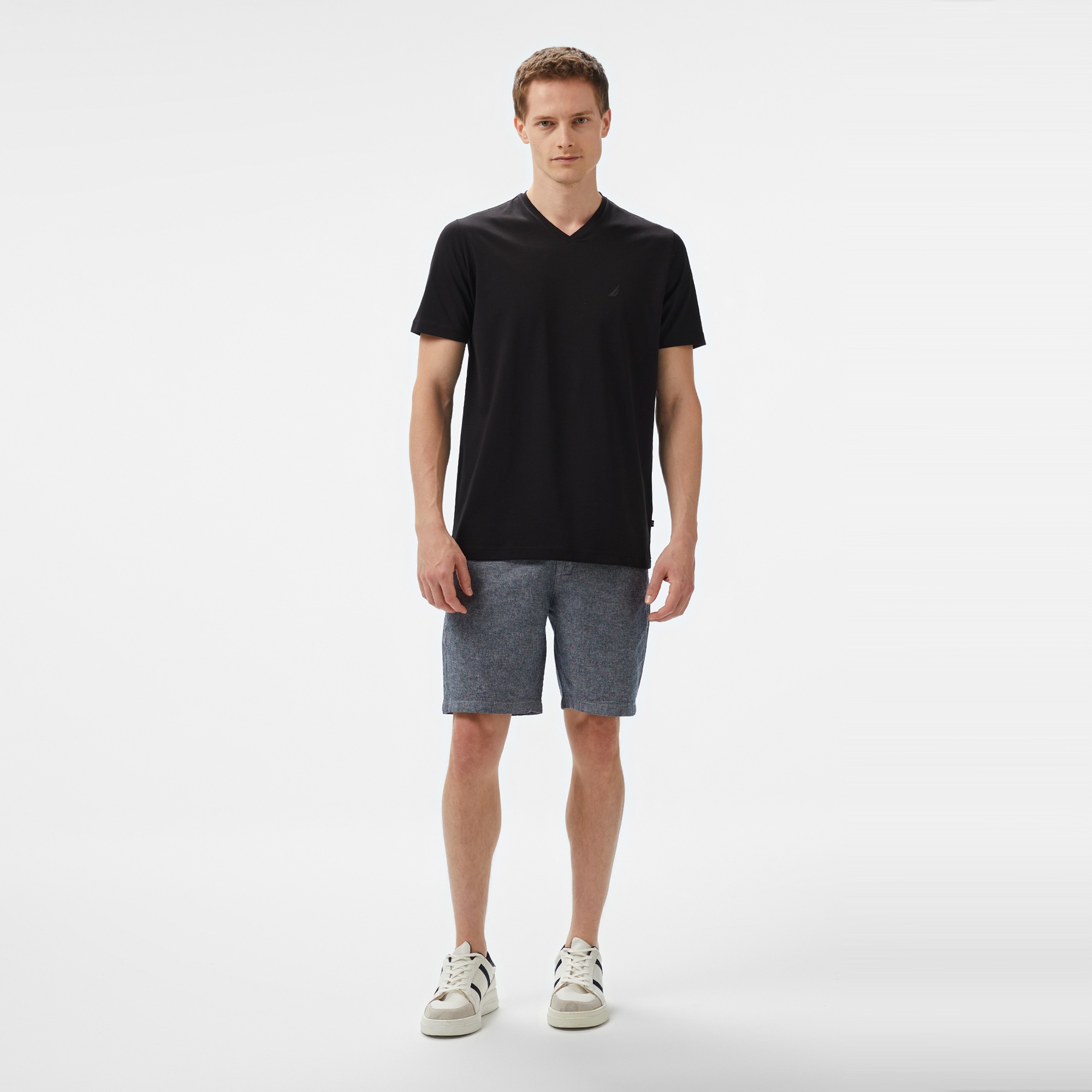 Nautica Erkek Siyah Regular Fit T-Shirt