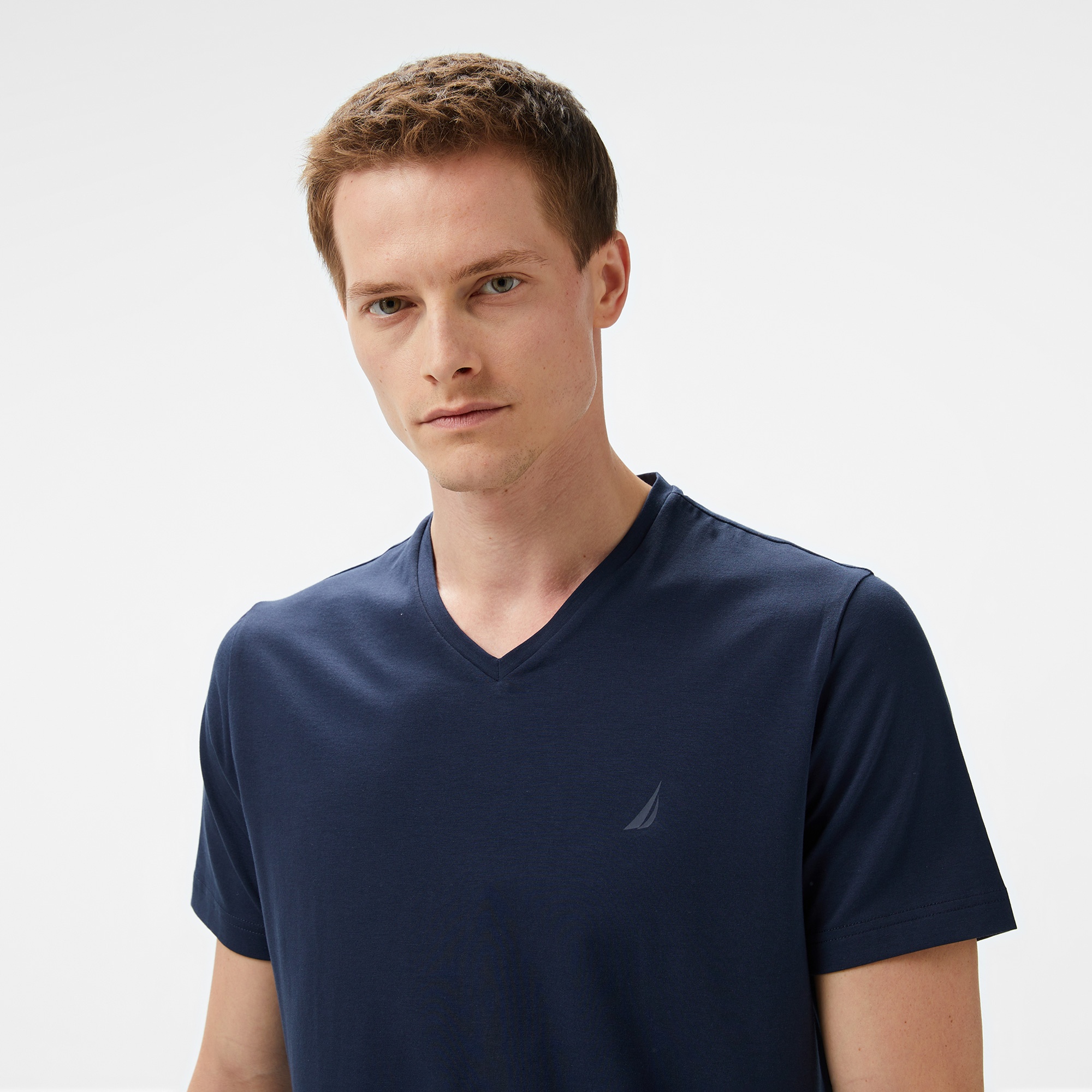 Nautica Erkek Lacivert Regular Fit T-Shirt