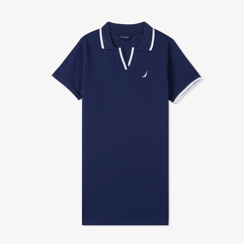  Nautica Kız Çocuk Lacivert Standart Fit Elbise