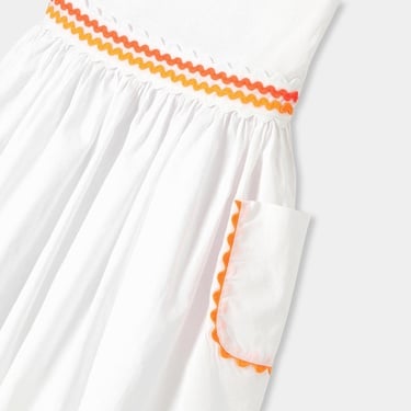  Jacadi Paris Kız Çocuk Çapraz Sırt Askılı Vual Elbise