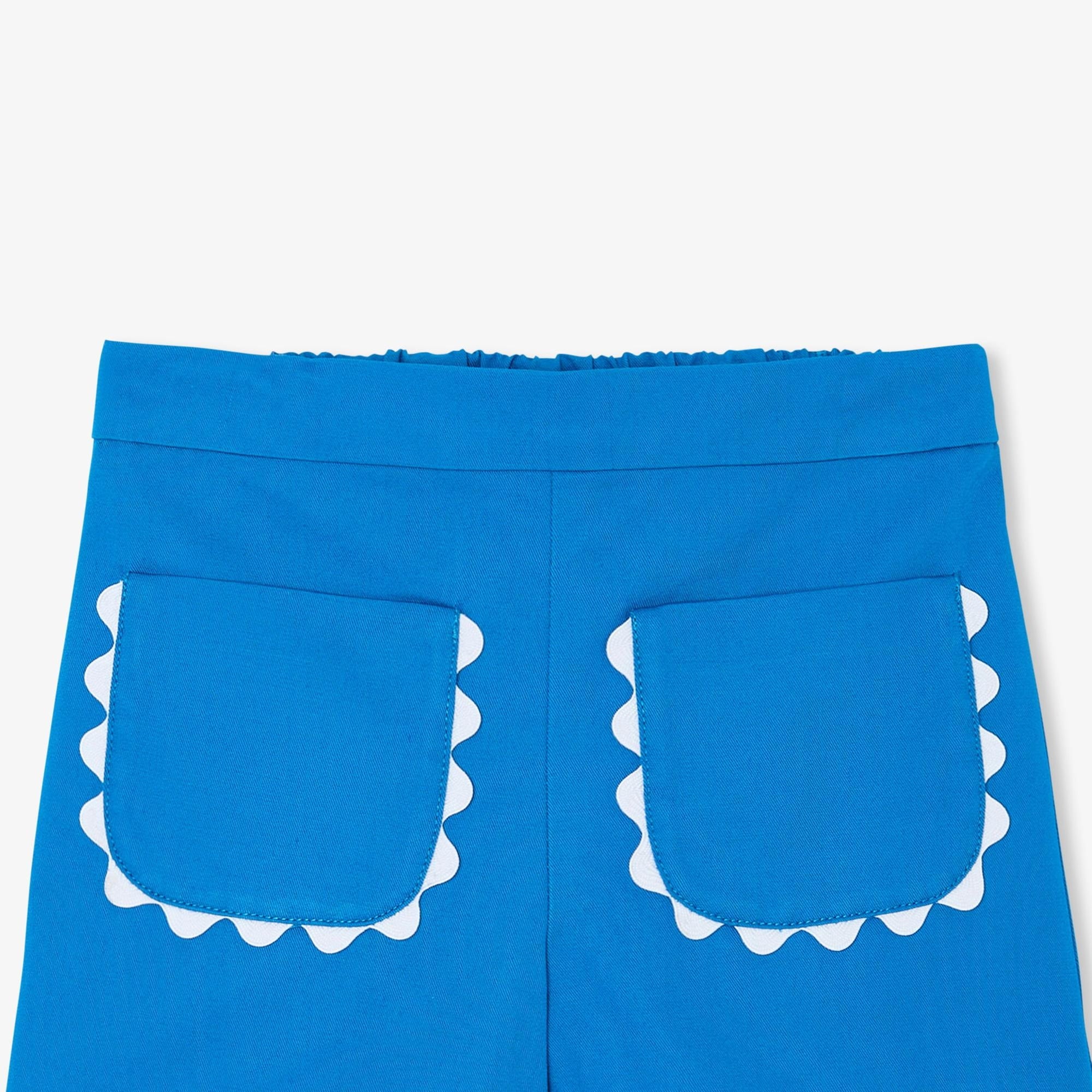 Jacadi Paris Kız Bebek Yama Cepli Twill Şort