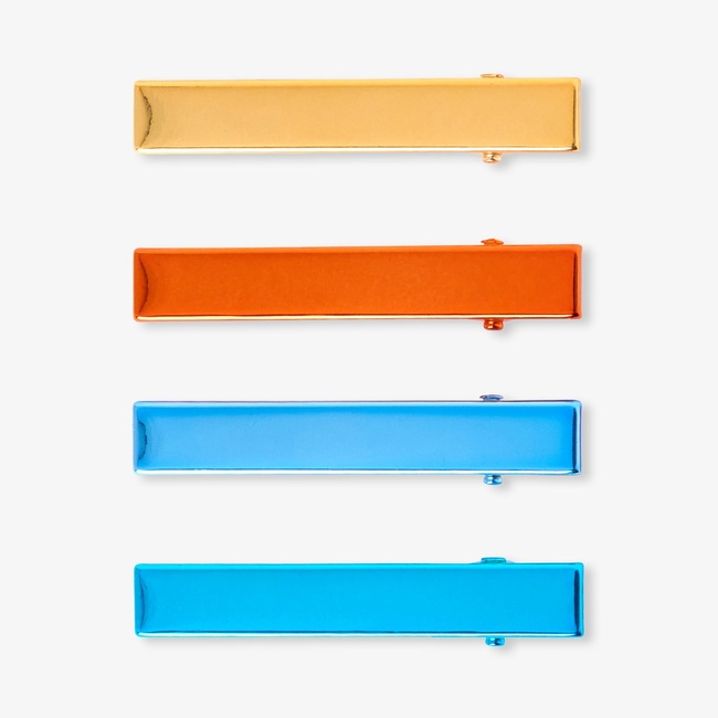  Jacadi Paris Kız Çocuk Klipsli 4'lü Metal Toka Seti