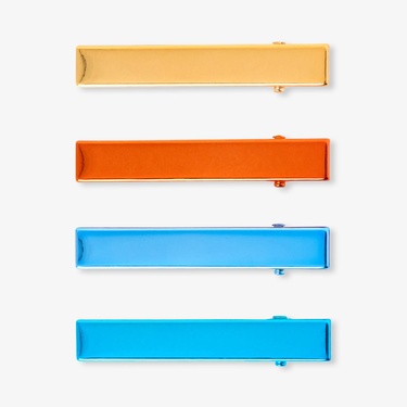  Jacadi Paris Kız Çocuk Klipsli 4'lü Metal Toka Seti