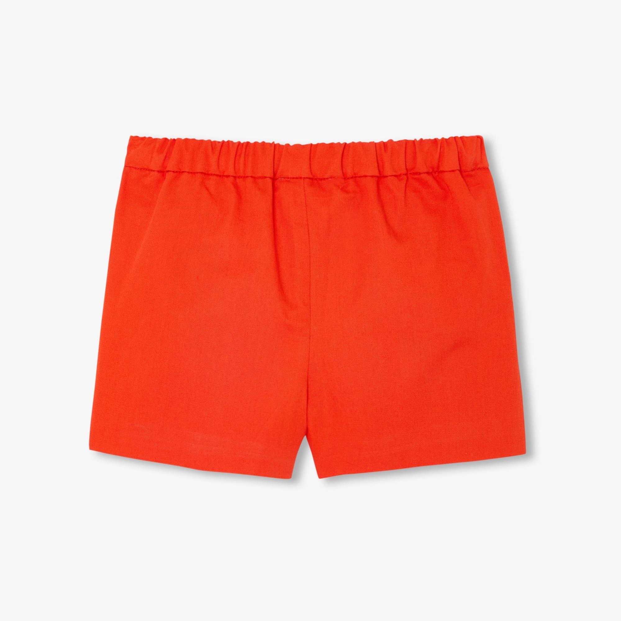 Jacadi Paris Kız Bebek Yama Cepli Twill Şort