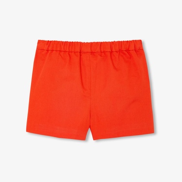  Jacadi Paris Kız Bebek Yama Cepli Twill Şort