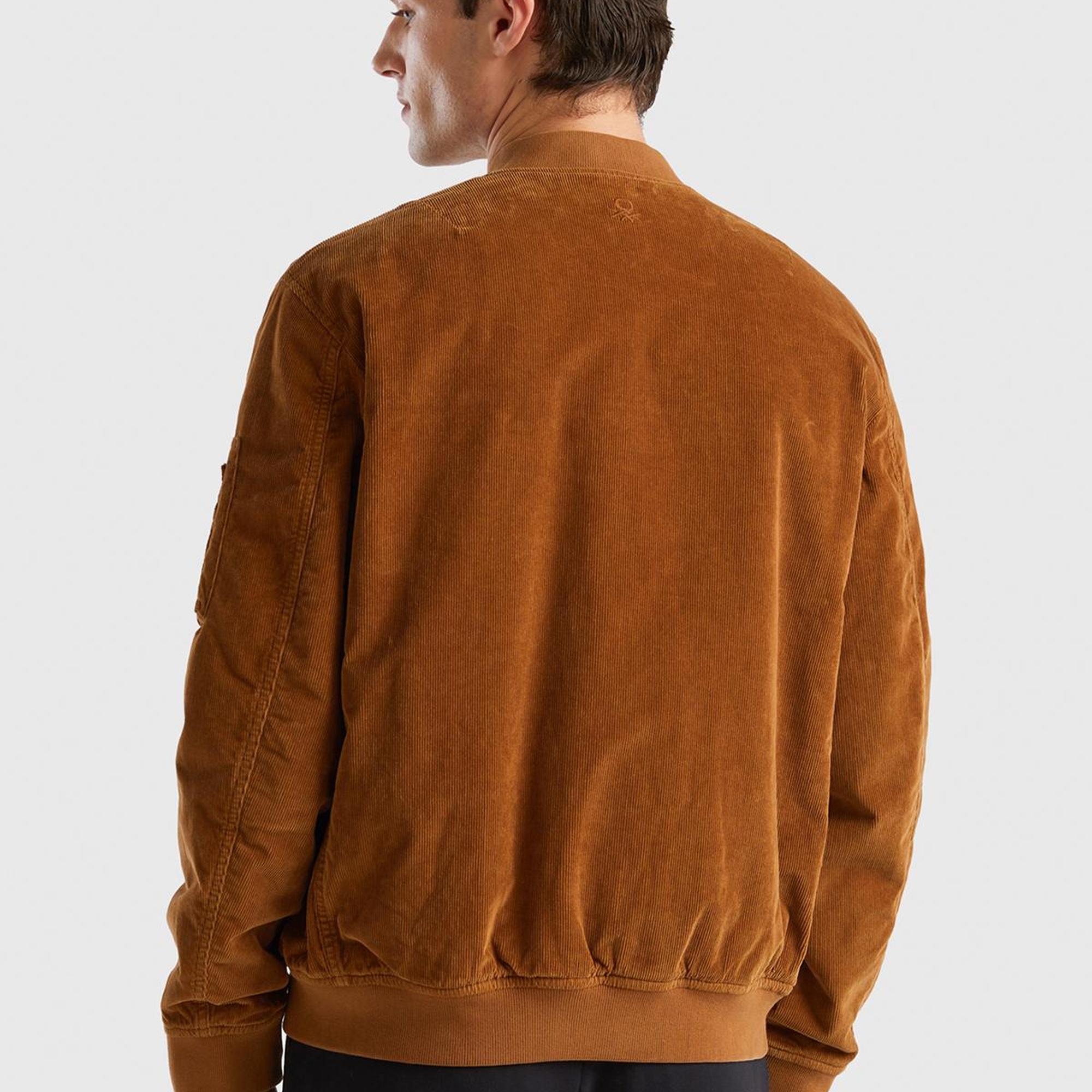 Unisex Kahverengi Bomber Ceket