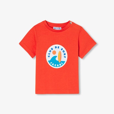  Jacadi Paris Erkek Bebek Geometrik Baskılı T-Shirt