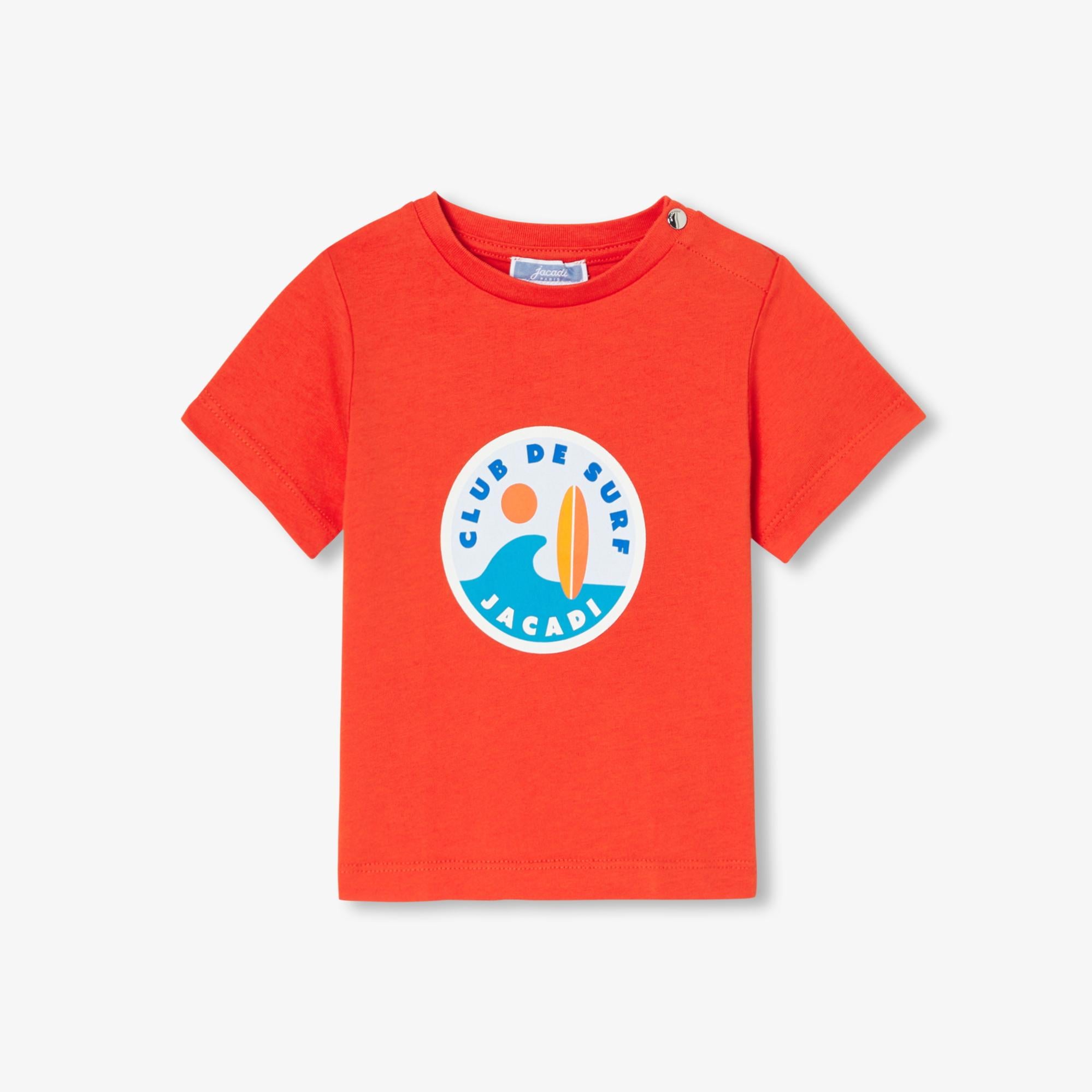  Jacadi Paris Erkek Bebek Geometrik Baskılı T-Shirt