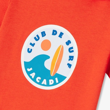  Jacadi Paris Erkek Bebek Geometrik Baskılı T-Shirt