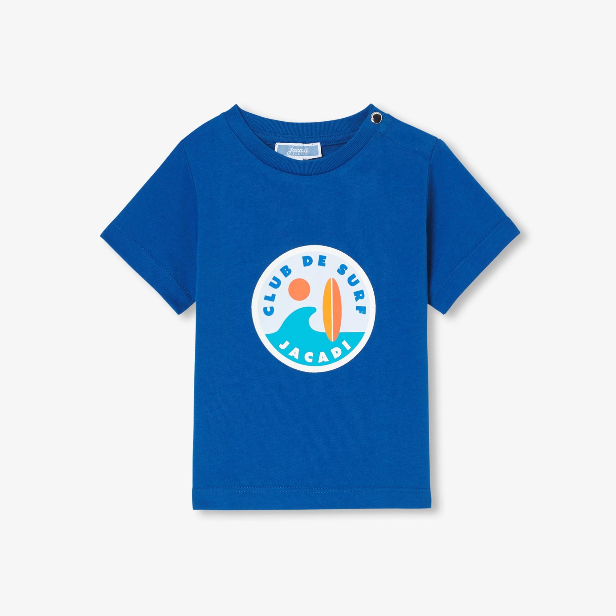 Jacadi Paris Erkek Bebek Geometrik Baskılı T-Shirt