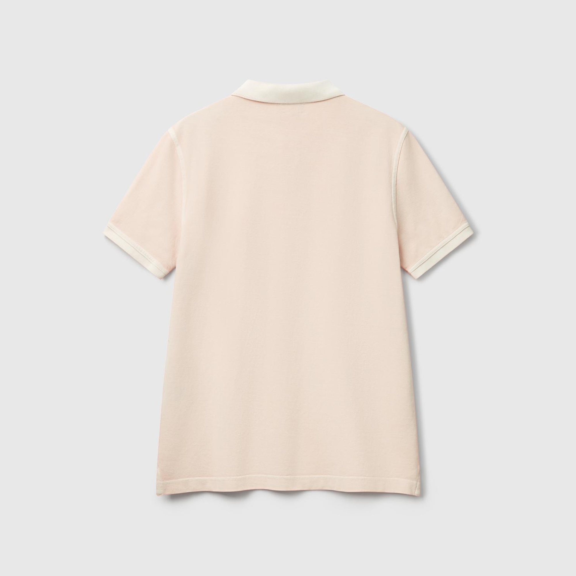 Erkek Pembe %100 Organik Koton Regular Fit Polo T-Shirt