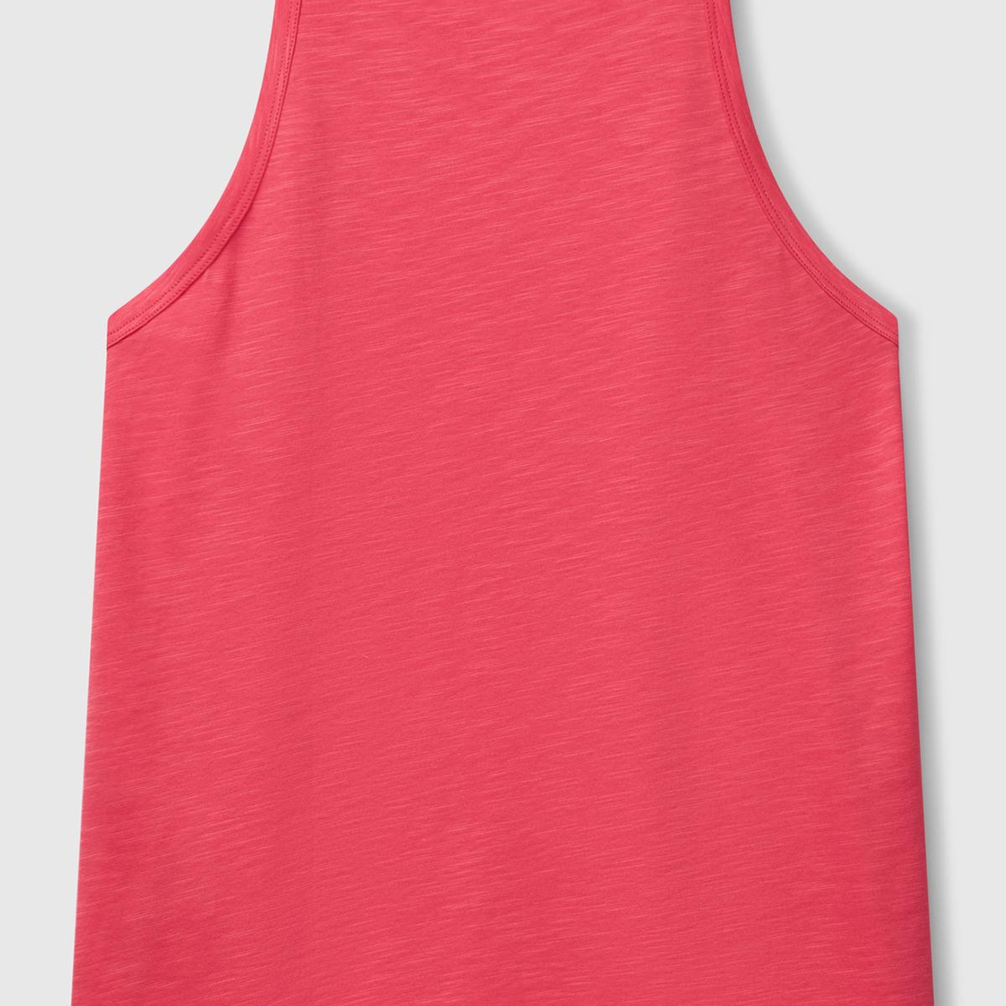 Kadın Turuncu Modal Karışımlı Slub Atlet