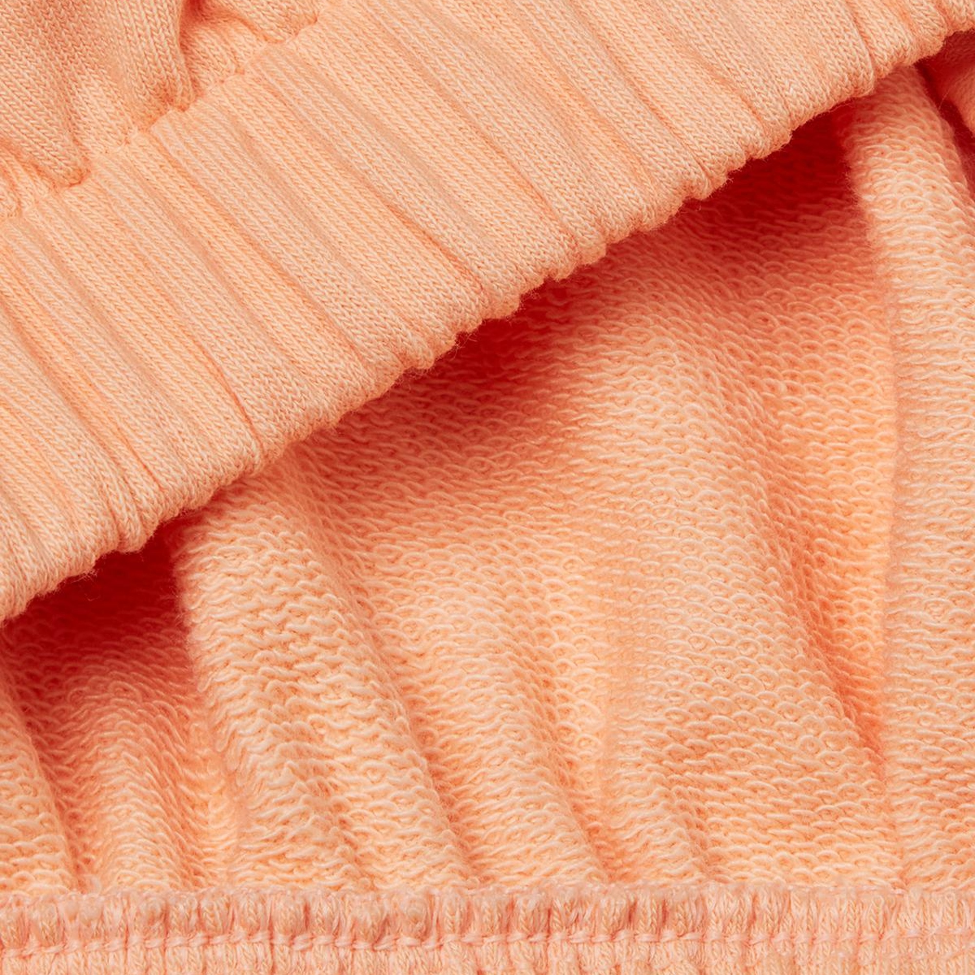 Kız Çocuk Yavruağzı Önü Aplikeli Nakış Detaylı Kolsuz Kapüşonlu Sweatshirt