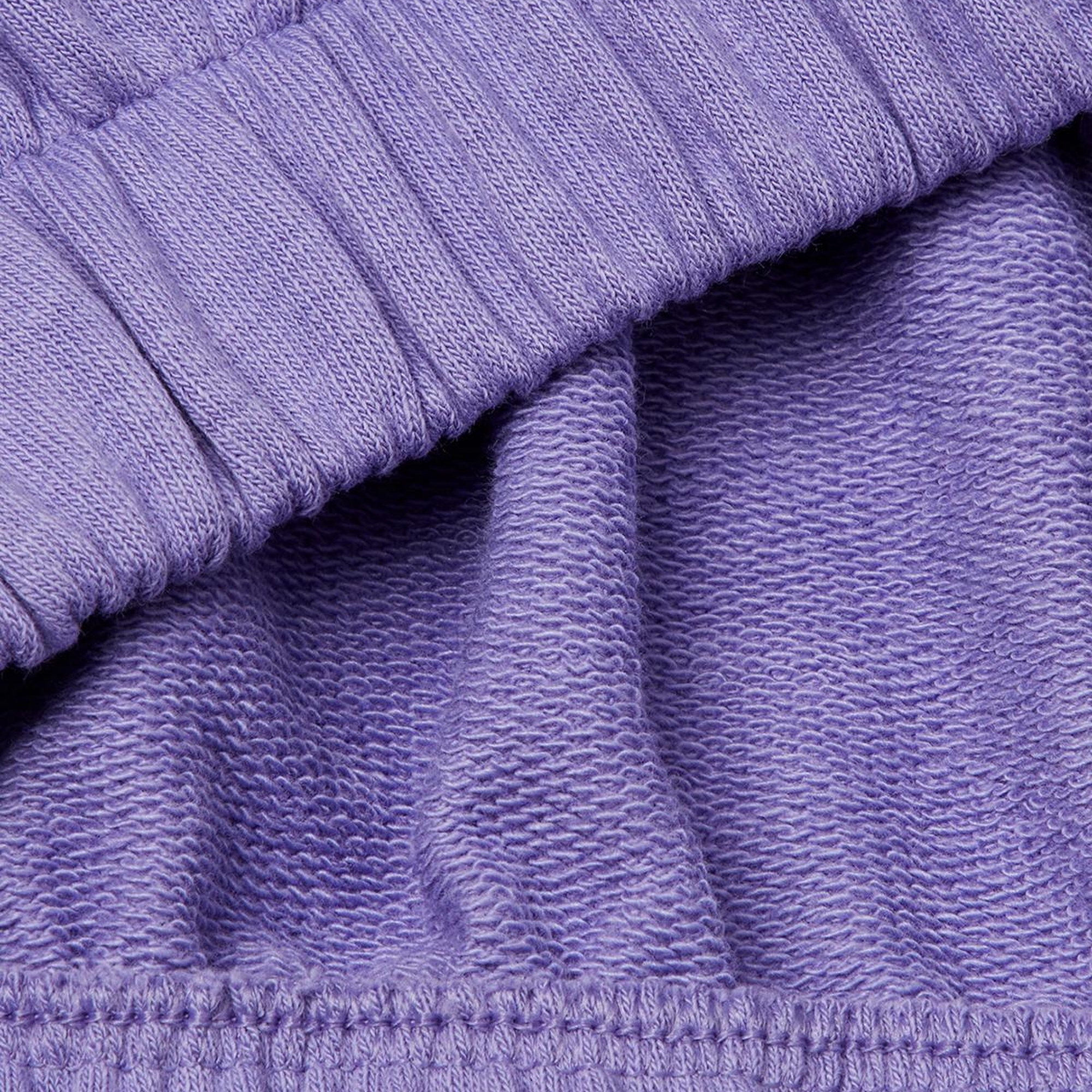 Kız Çocuk Mor Önü Aplikeli Nakış Detaylı Kolsuz Kapüşonlu Sweatshirt