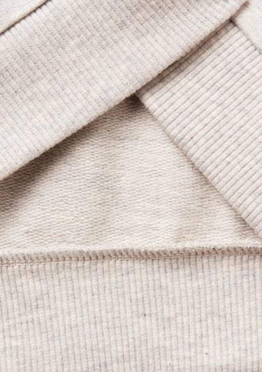  Erkek Çocuk Açık Gri Melanj Logo Baskılı Yelek Efektli Kısa Kollu Sweatshirt