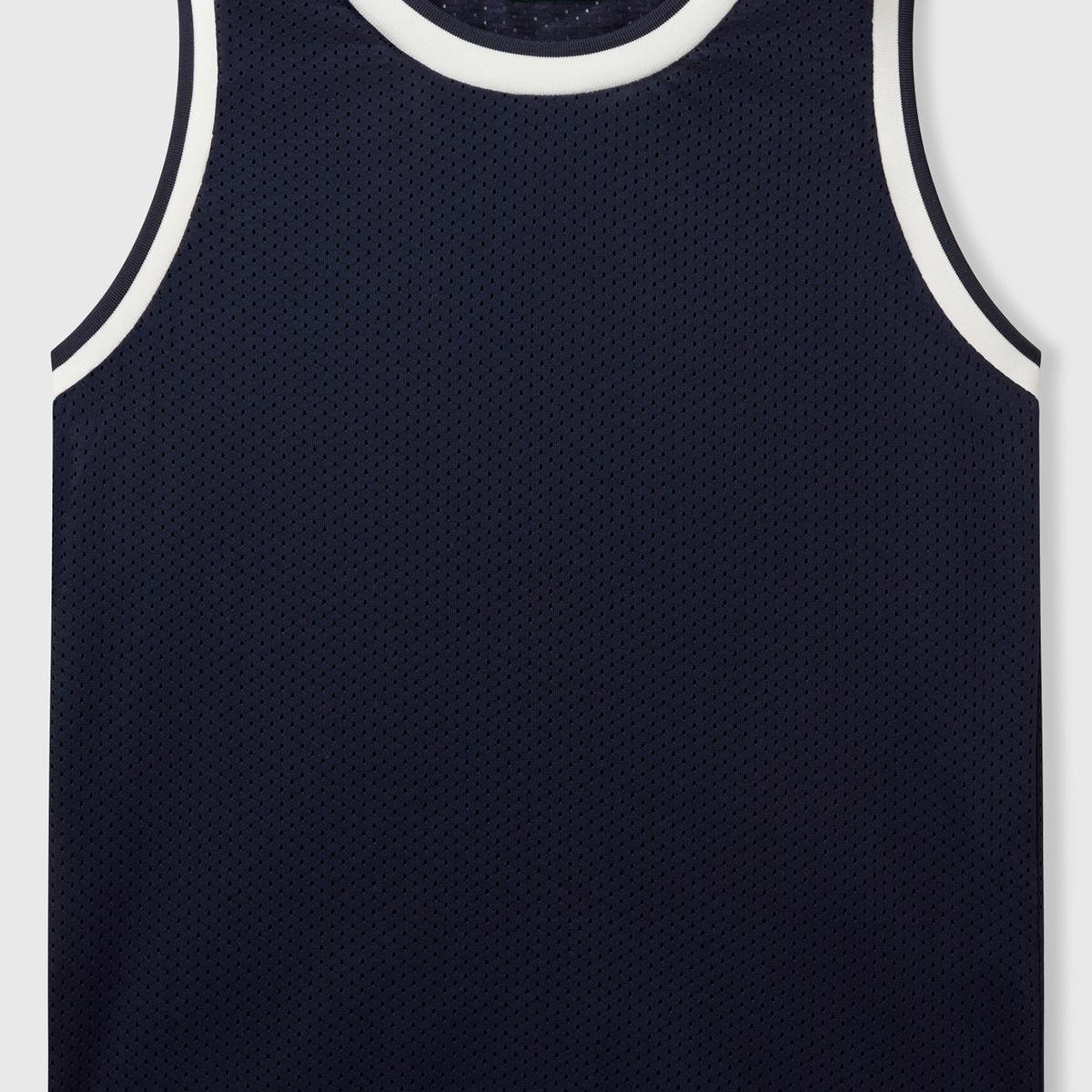 Erkek Çocuk Lacivert Baskılı File Efekti Detaylı Basketbol Atleti