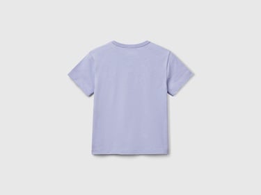  Erkek Çocuk Mor Ananas Bakılı T-Shirt