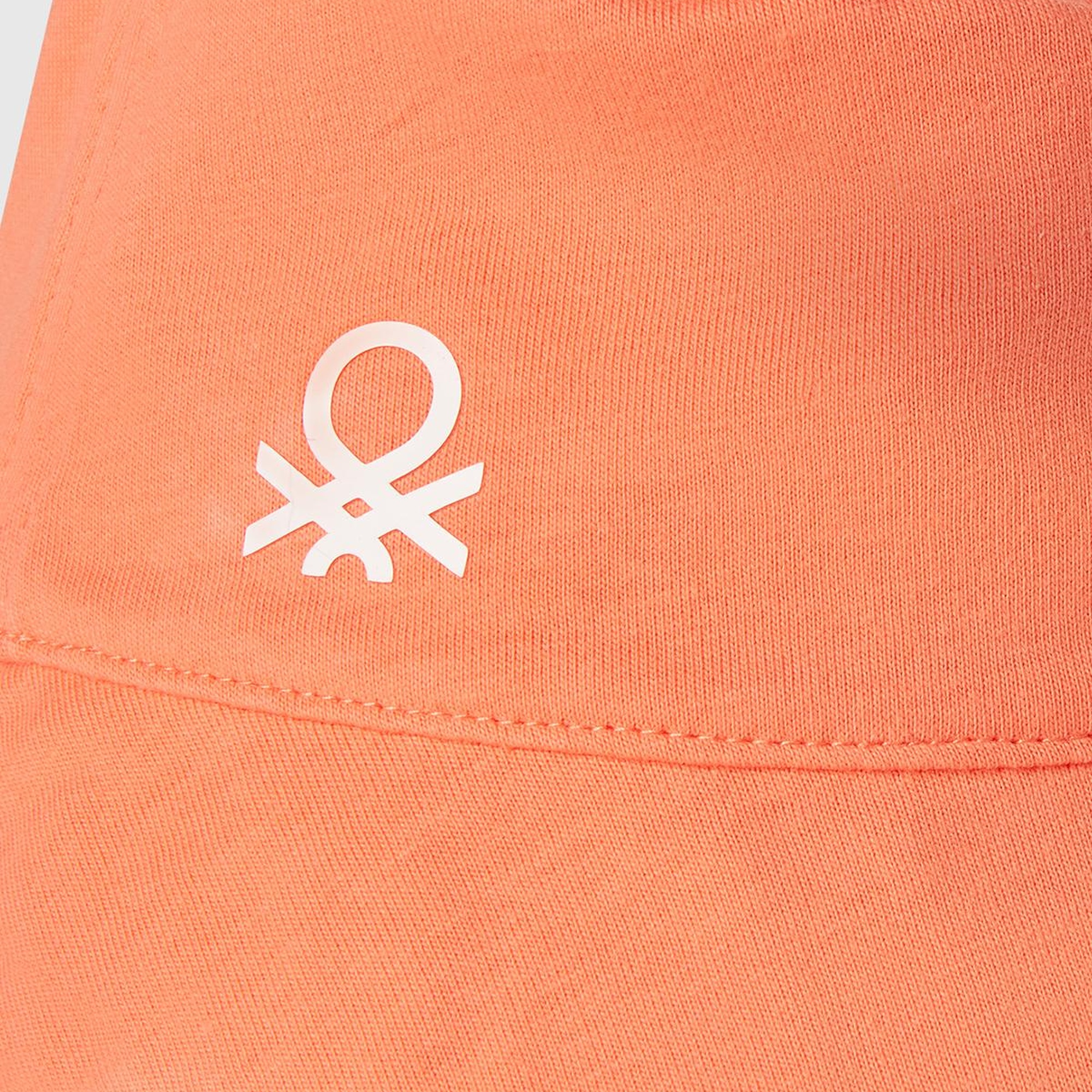 Erkek Çocuk Yavruağzı Desenli Önü Logo Detaylı Çift Taraflı Bucket Şapka