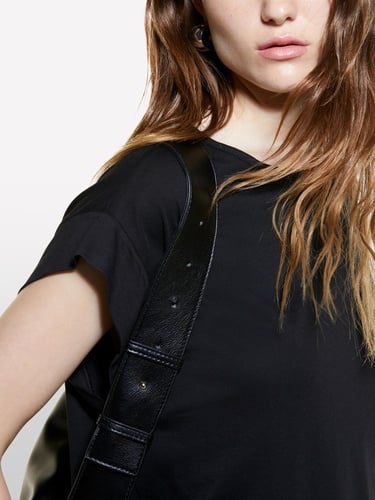  Kadın Modal Karışımlı Kimono Kollu T-Shirt