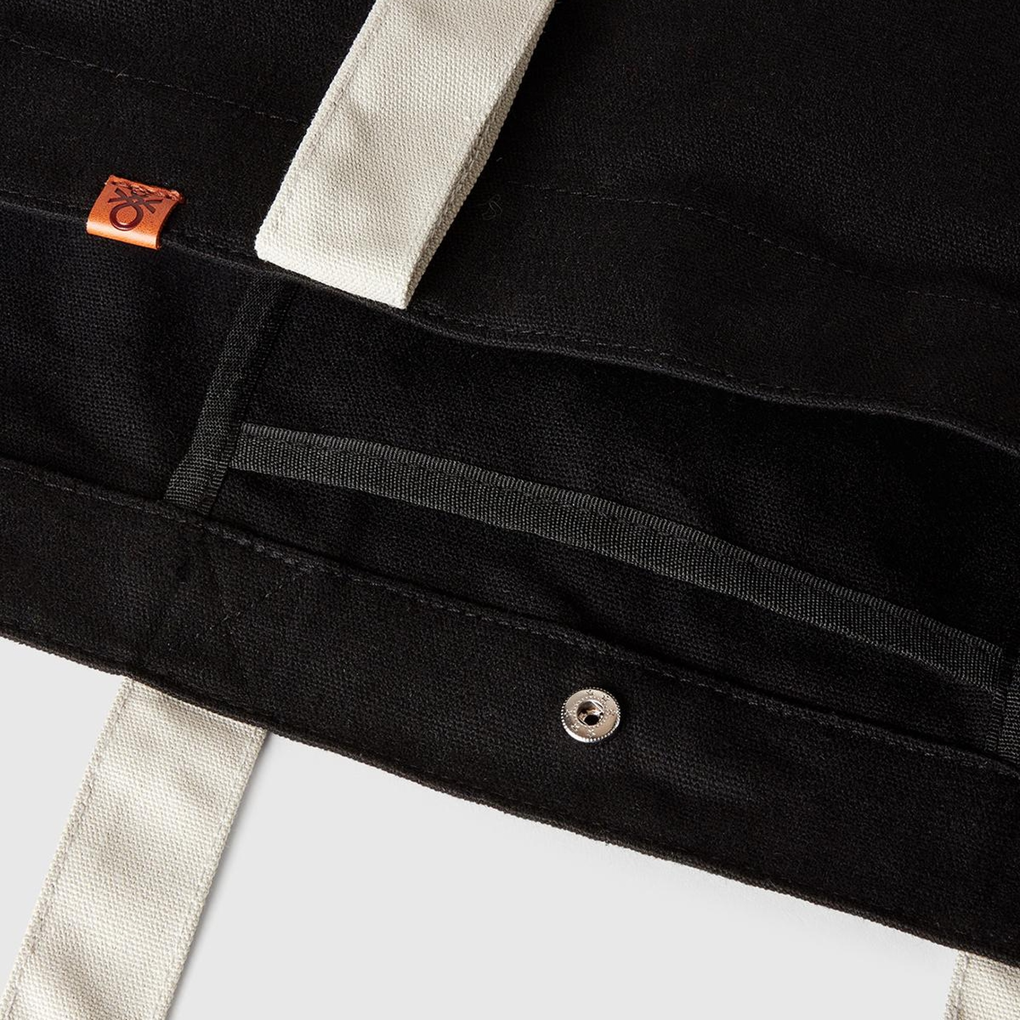 Kadın Siyah %100 Koton  Plaj Çantası