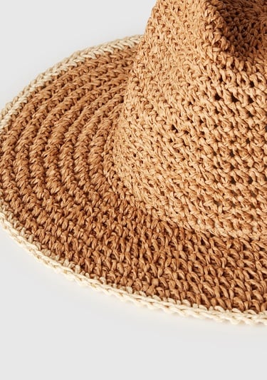  Kadın Bej Hasır Şapka