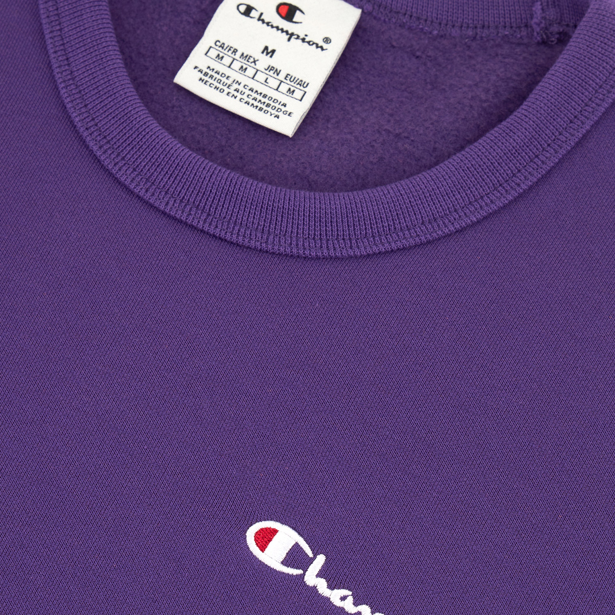 Champion Erkek Mor Sweatshirt