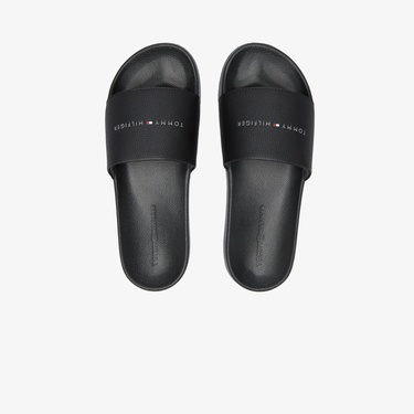  Tommy Hilfiger Hilifger Nyc Pool Erkek Siyah Terlik