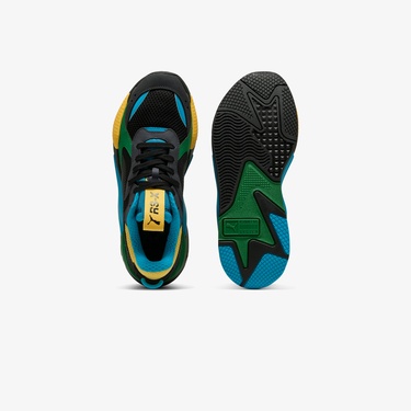  Puma RS-X Toys Erkek Mavi/Yeşil/Siyah Spor Ayakkabı