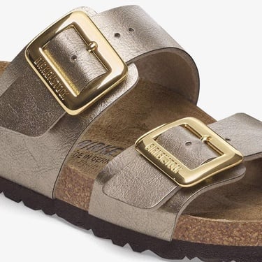  Birkenstock Sydney Cushion Buckle Bf Graceful Kadın Bej Terlik