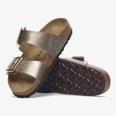  Birkenstock Sydney Cushion Buckle Bf Graceful Kadın Bej Terlik