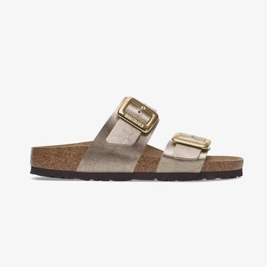  Birkenstock Sydney Cushion Buckle Bf Graceful Kadın Bej Terlik