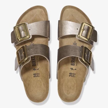  Birkenstock Sydney Cushion Buckle Bf Graceful Kadın Bej Terlik