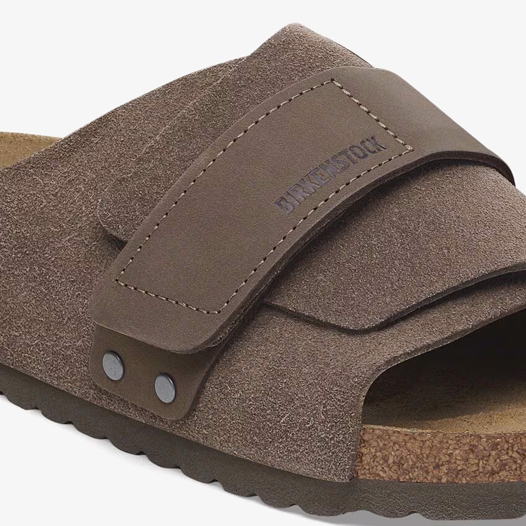 Birkenstock Kyoto Vl Nu Erkek Gri Terlik