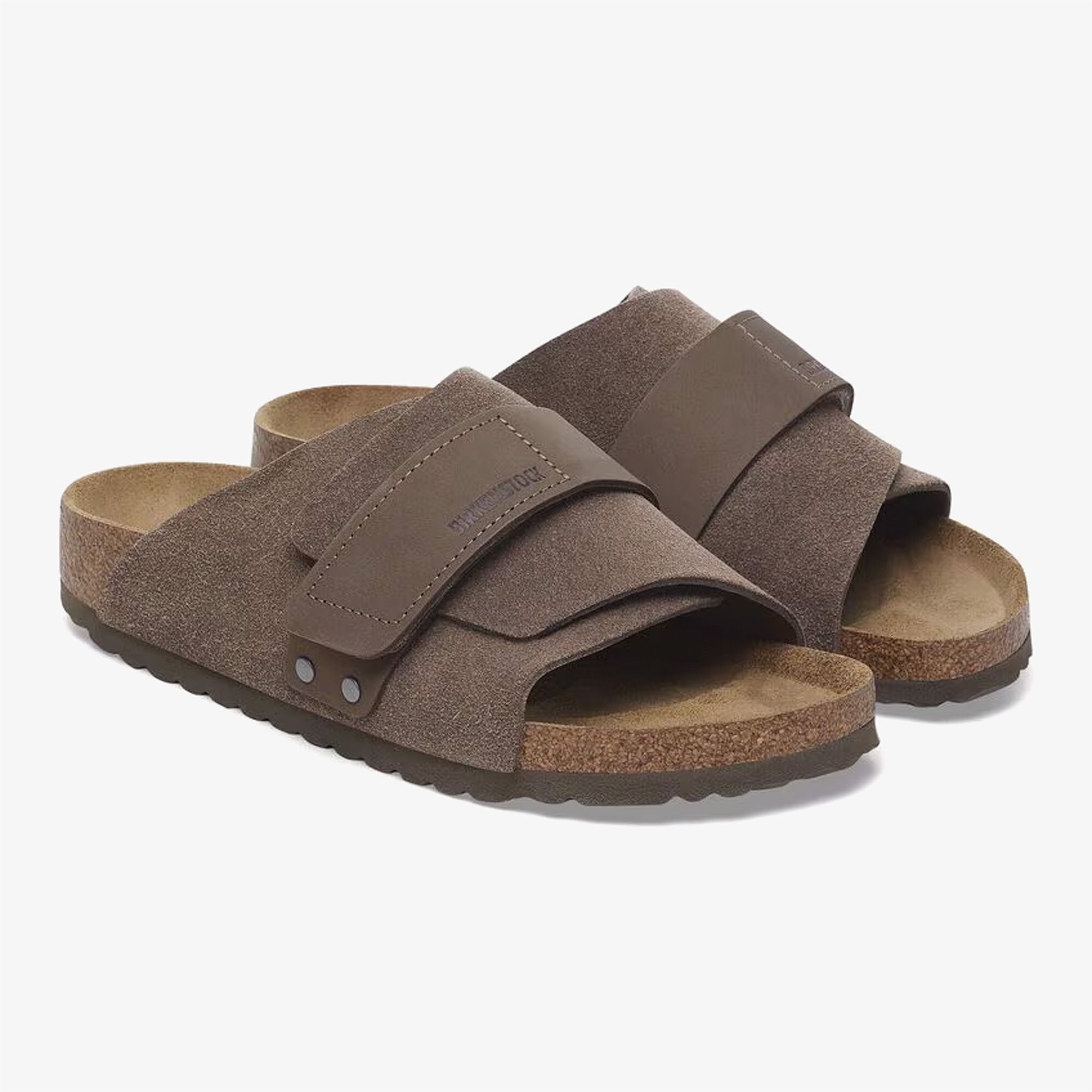 Birkenstock Kyoto Vl Nu Erkek Gri Terlik