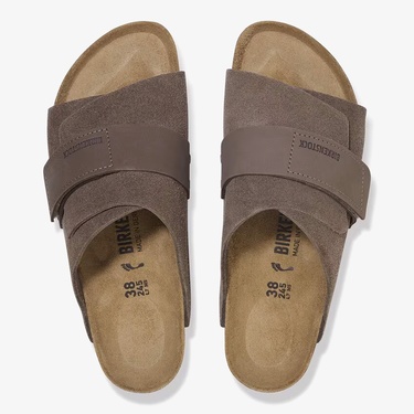  Birkenstock Kyoto Vl Nu Erkek Gri Terlik