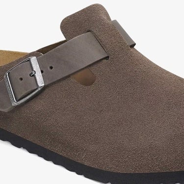  Birkenstock Boston Vl Leoi Erkek Gri Terlik