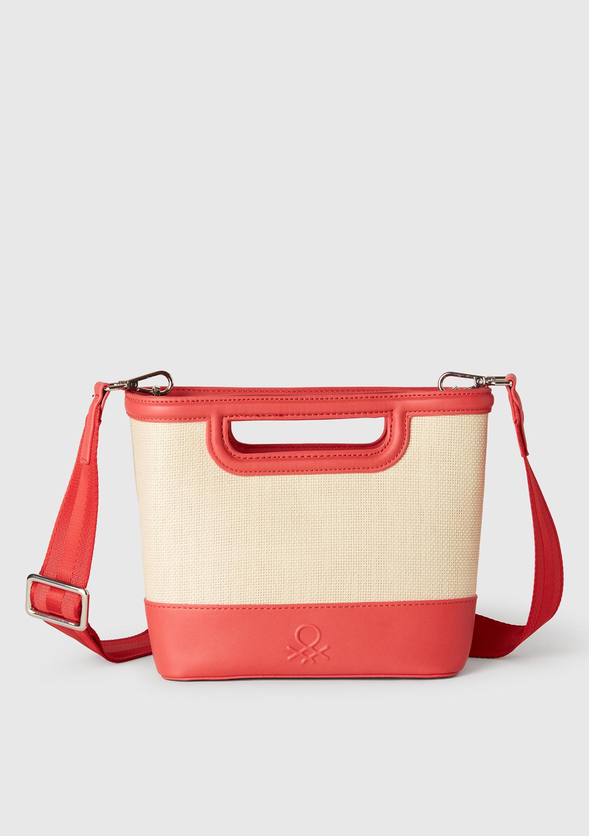  Kadın Mercan Mini Tote Çanta