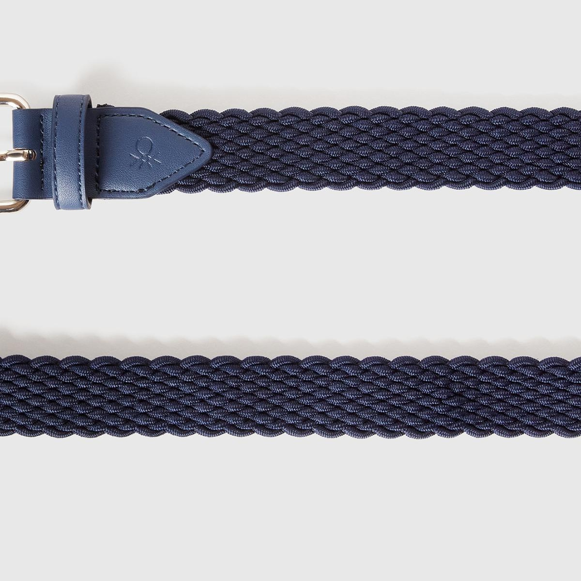 Erkek Lacivert Örgü Kemer